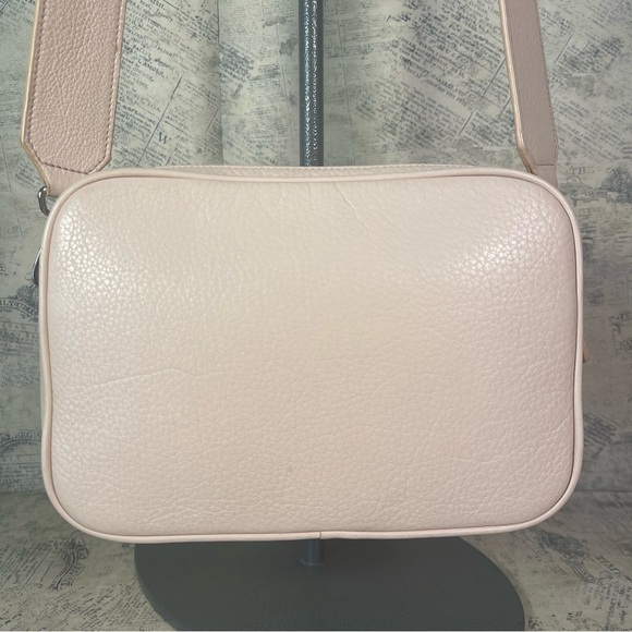 Leatherology Meadow Double Zip Camera Bag Rose Full Grain Leather Pebbled Soft - Picture 4 of 13